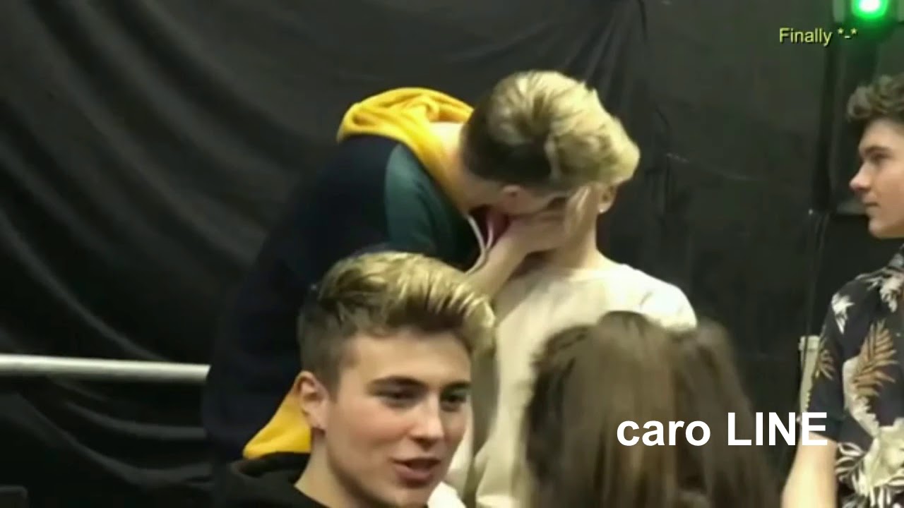 All the Randy kisses (rye & andy of Roadtrip TV)