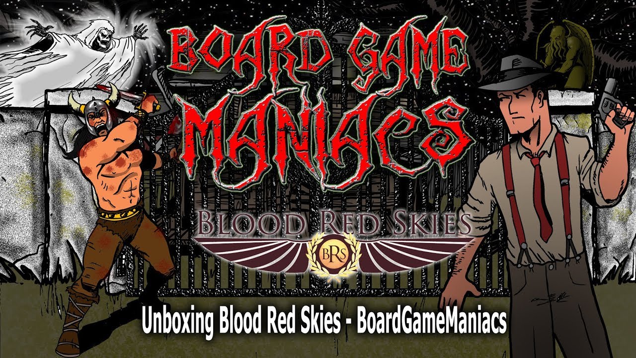 Распаковка Blood Red Skies — Warlord Games — Настольные игры Maniacs