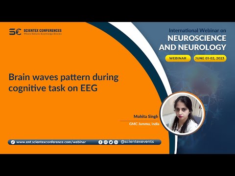 Brain waves pattern during cognitive task on EEG