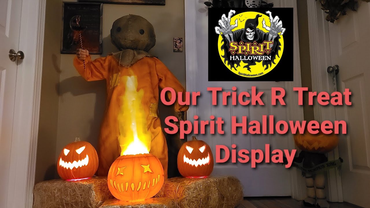 Our 2020 Trick R Treat Spirit Halloween Display - YouTube