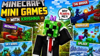 Just trying to enjoy Minecraft Mini Games peacefully… but the game had other plans 💀😂