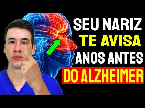 Seu nariz avisa 10 anos antes do Alzheimer (demência)! - Fique atento a estes sinais