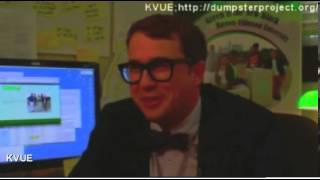 Harvard educated professor to live in a garbage bin for a year