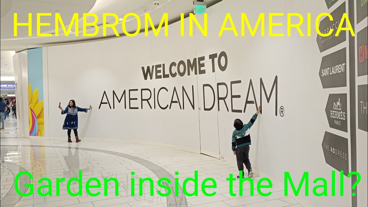 Ye kya Mall ke andar Garden? l American Dream Mall,New Jersey, USA