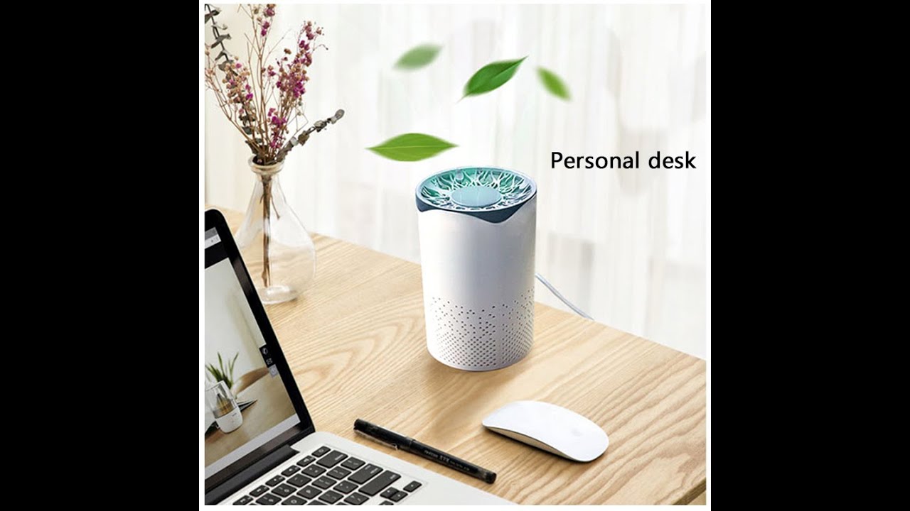 Electric UV Light Activated Carbon Cotton Air Purifier Air Cleaner Home Auto Smoke Formaldehyde