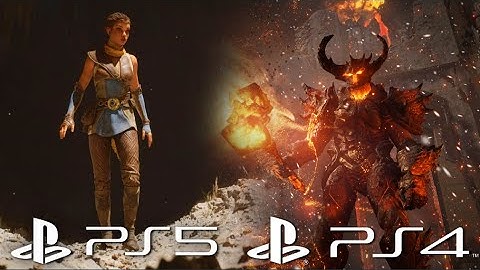 PS4 Tech Demo Vs PS5 Tech Demo - Comparison!