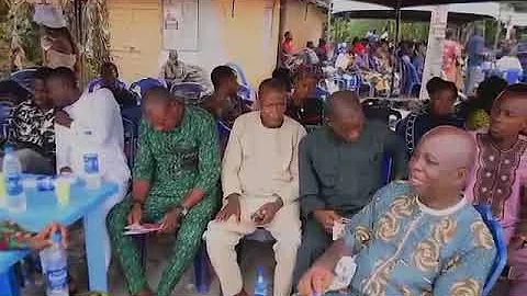 Burial ceremony of late Pa Richard D.Umerhiaye