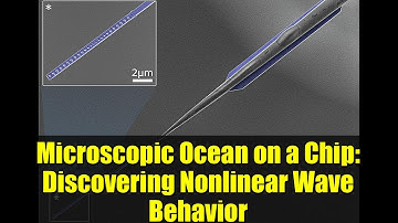 Microscopic Ocean on a Chip: Discovering Nonlinear Wave Behavior