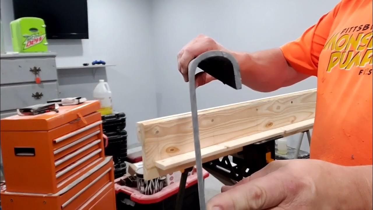 LVP DIY Bullnose stair tread with heat gun YouTube