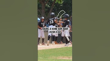 Taking a home run away from a kid is crazy #basebroz #baseballszn #baseball #baseballlove #umpire