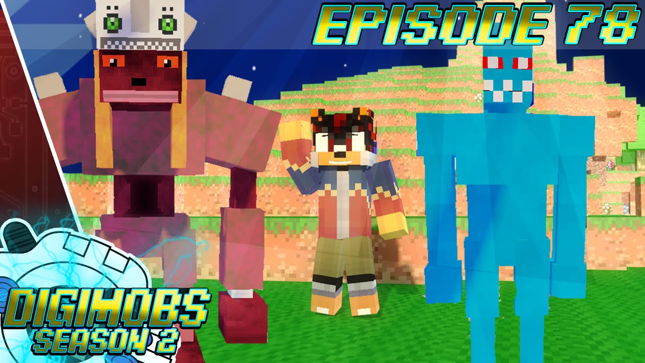 Minecraft Modded Digimobs Survival - #78 ''Wendigomon & BlueMeramon ...