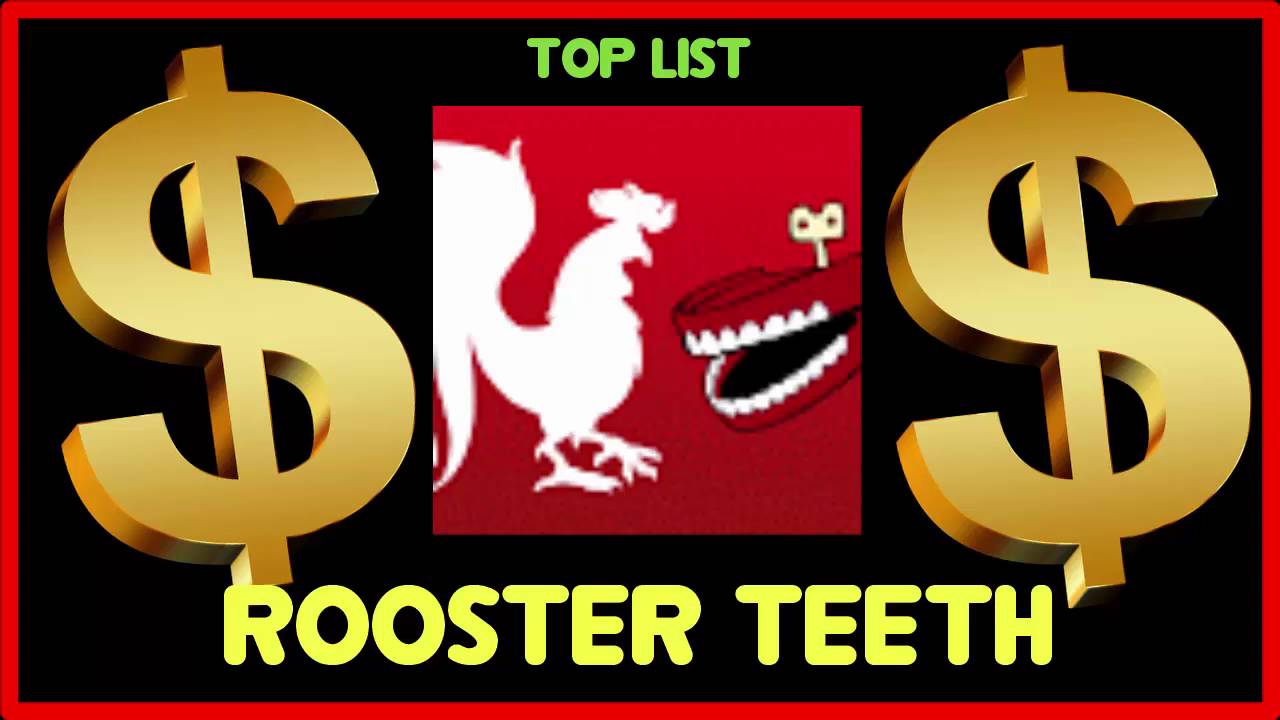 How much does Rooster Teeth make on YouTube 2016 YouTube