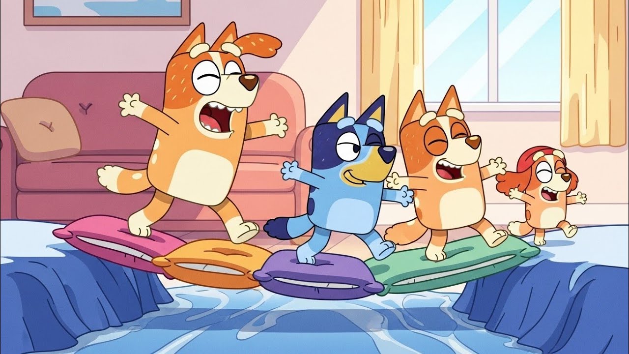 Bluey & Friends Adventure Rhymes for Kids 🐶🎨 | Fun Cartoon Stories & Songs | WB Kids Style