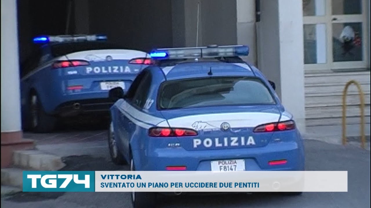 VITTORIA - SVENTATO UN PIANO PER UCCIDERE DUE PENTITI
