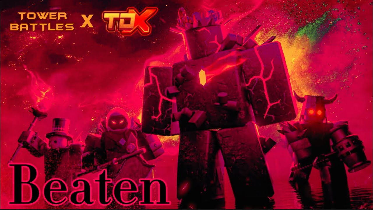 TDX TOWER BATTLES NIGHTMARE MODE DEFEATED!!! TDX TOWER BATTLES NIGHTMARE MODE DEFEATED!!!