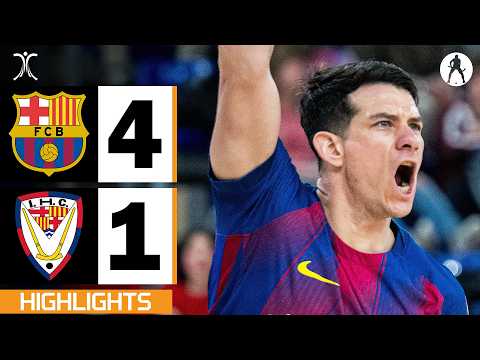 Barça vs Igualada (4-1) | HIGHLIGHTS CHAMPIONS LEAGUE