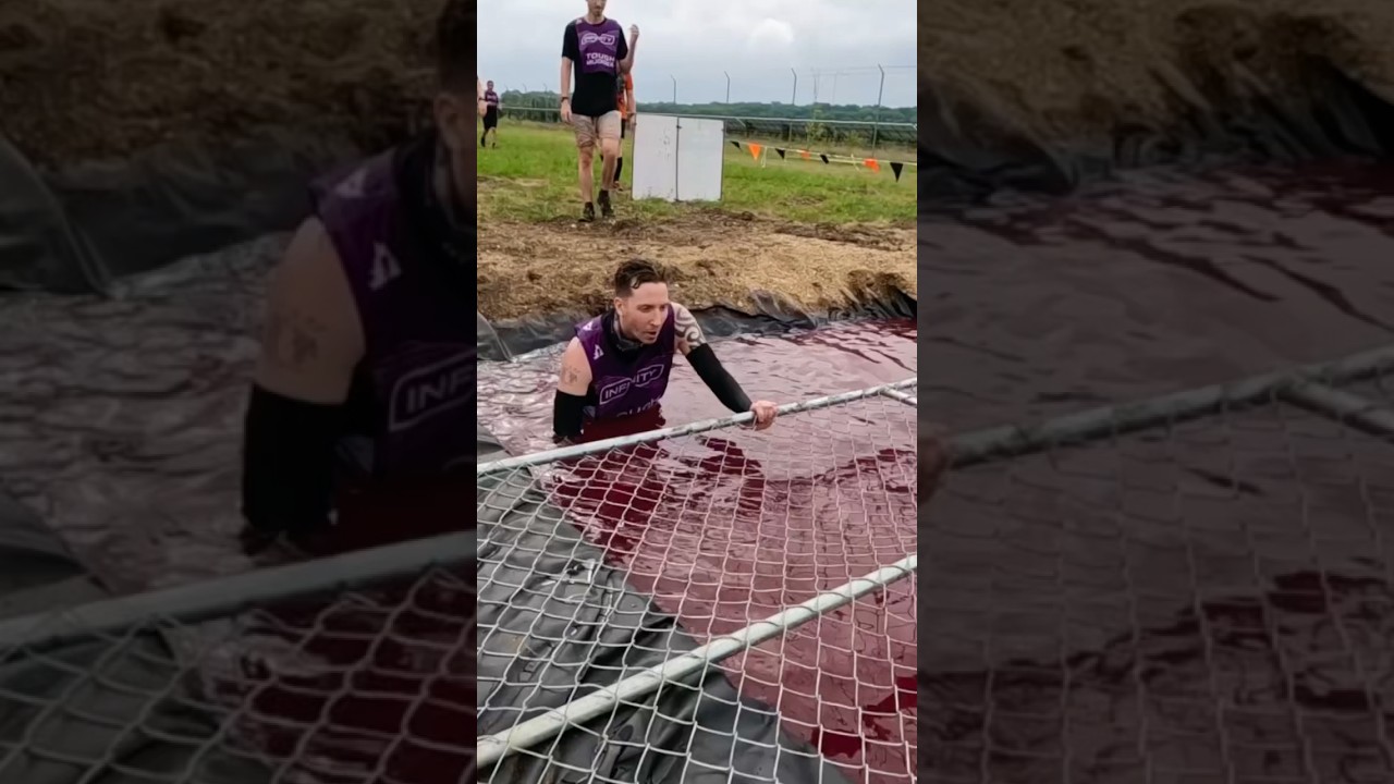 Cage Crawl at Tough Mudder! 