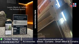 Roller Blinds Pelmet Cover | PVC Accessories | Lahore Window Blinds