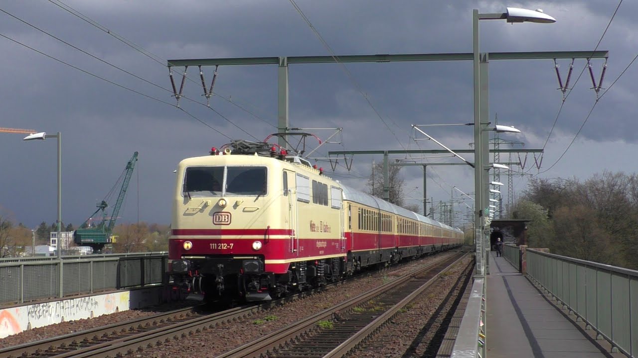AKE-Rheingold mit DB 111 212-7 - Köln Rundfahrt -