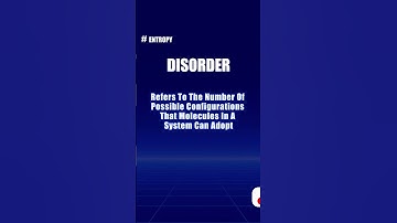 What is Entropy? 🌌 Simplified for Everyone! #Thermodynamics #PhysicsShorts #ScienceShorts