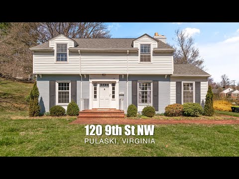 120 9th St, Pulaski, VA home video tour