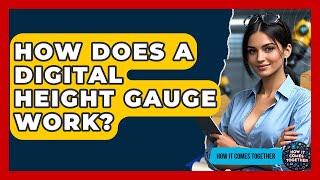 How Does A Digital Height Gauge Work? - How It Comes Together