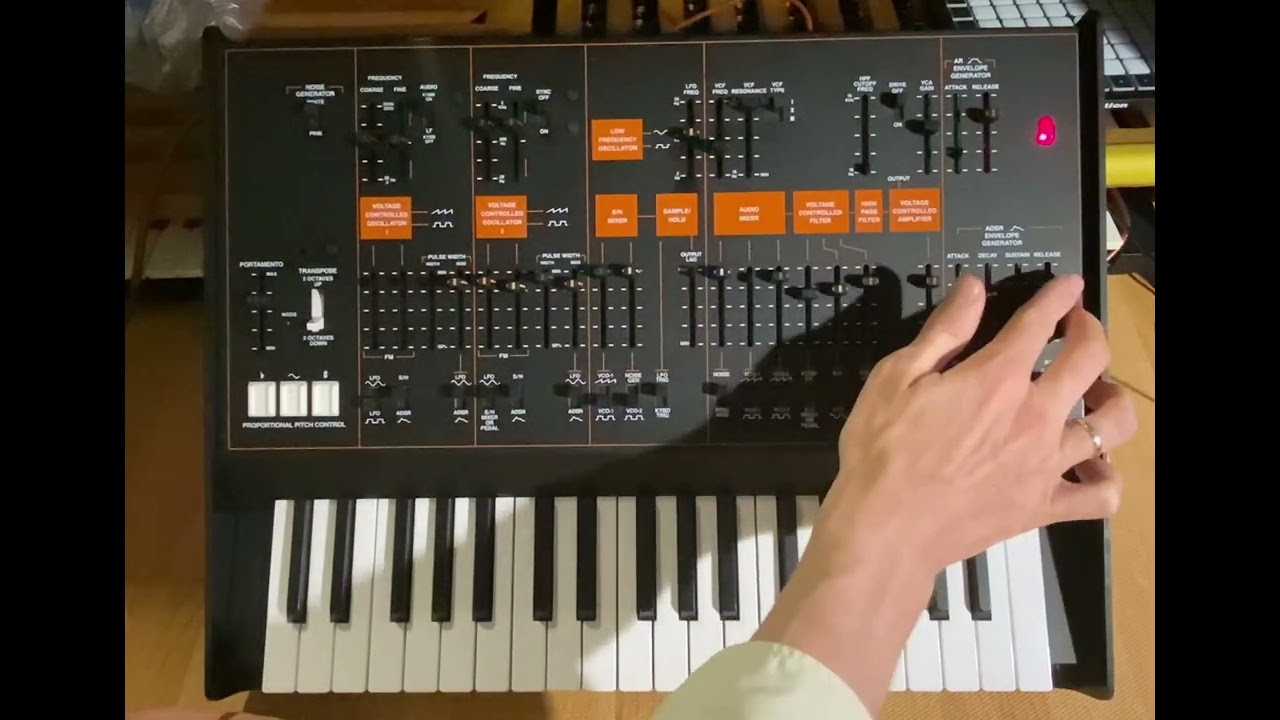 Late night jam session - Korg ARP Odyssey