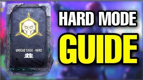 How to WIN HARD MODE in UNDEAD SIEGE (Zombies) EVERY TIME! DAY for DAY GUIDE! | Call of Duty Mobile