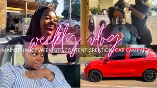 WEEKLY VLOG: MAINTENANCE WEEK | BTS CONTENT CREATION | SUZUKI CAMPAIGN | MY CONTENT CREATOR JOURNEY?