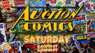 AUCTION COMICS SATURDAY // May 30th 2026 // Comic Book Auction