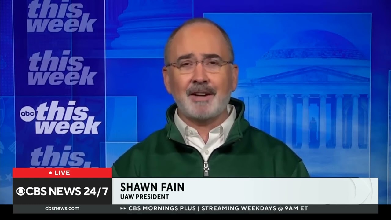 UAW President Shawn Fain Backs Trump’s Tariffs