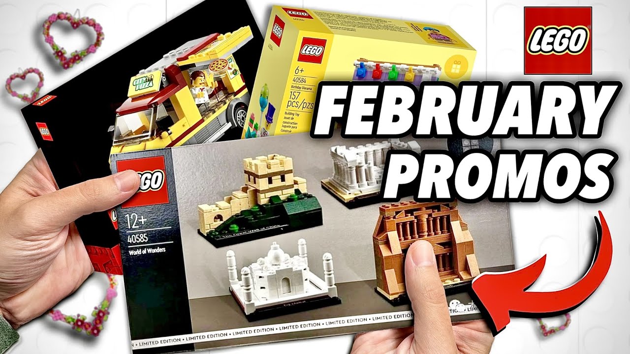 HUGE New LEGO February 2023 Promotions! SOME STILL MISSING YouTube