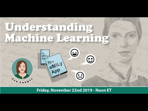 Machine Learning for Poets: The eMiLy App by Jen Looper