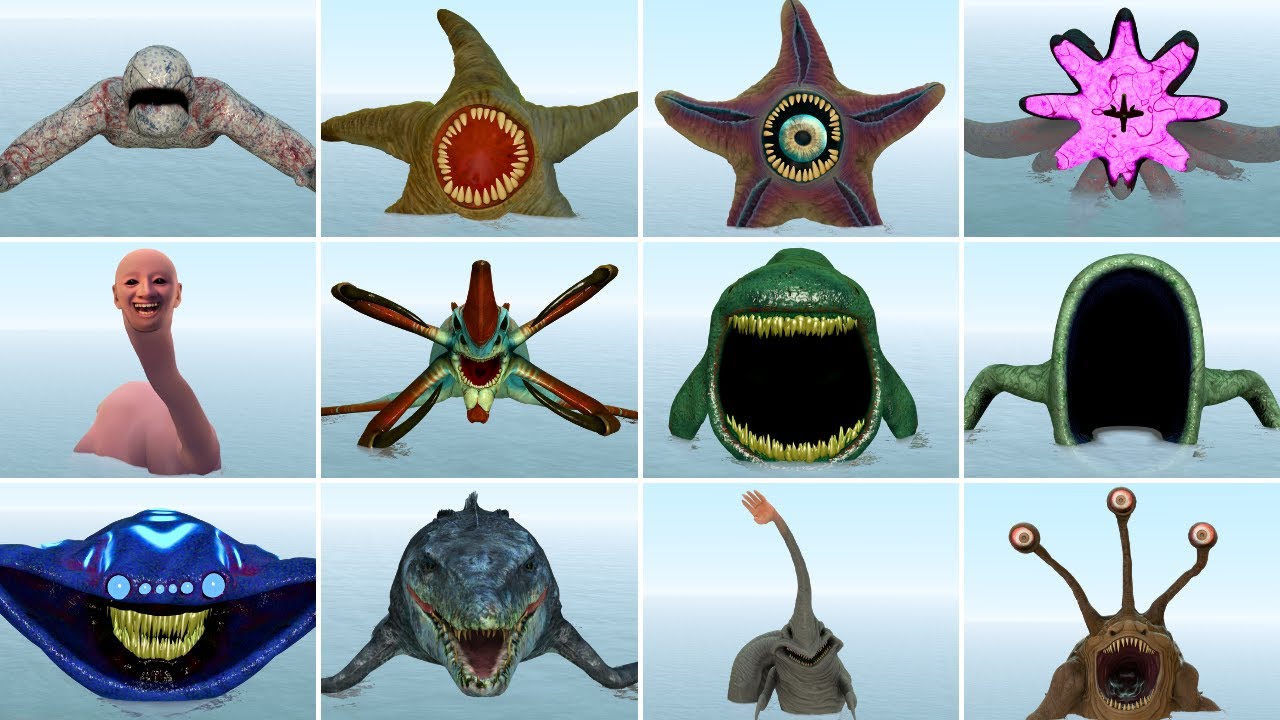 Which Sea Monster Creature Boss Is The Strongest In Garry's Mod?