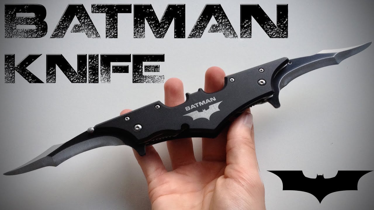 Spring Assisted Batman Knife Review Youtube