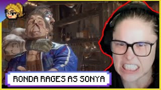 Ronda Rages Playing MK 11 | Gaming Highlights (Spoilers) screenshot 5