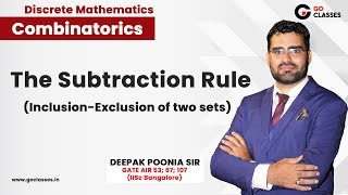 Lecture 4 - The Subtraction Rule of Counting | Combinatorics | Discrete Mathematics | Deepak Poonia