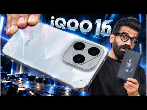 iQOO 16 Unboxing & First Look - Ultimate Gaming Machine!🔥🔥🔥