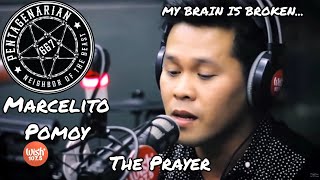 MY BRAIN IS BROKEN!! - Reaction to Marcelito Pomoy - The Prayer (LIVE on WISH 107.5)