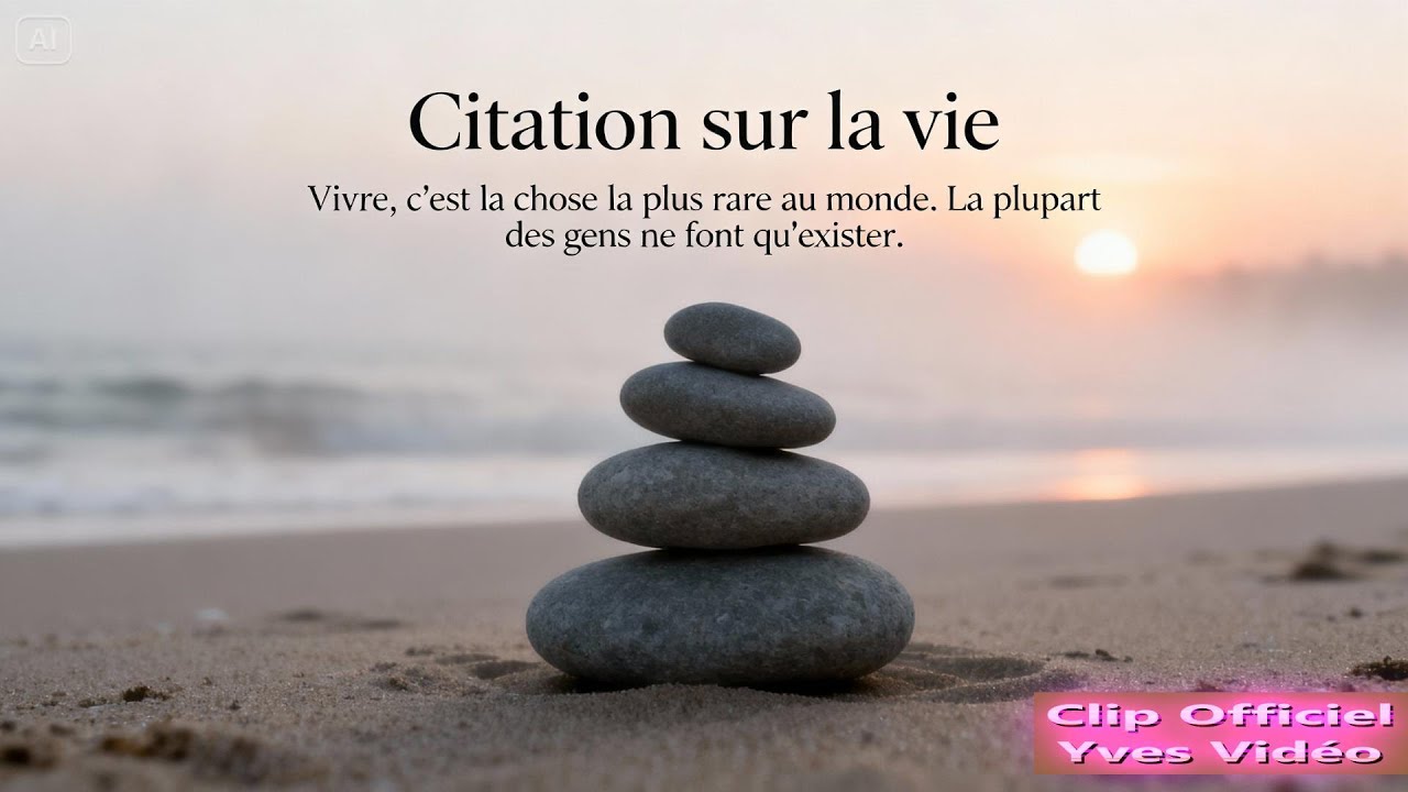 Citation sur la vie