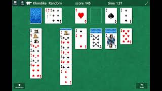 Klondike Solitaire Gameplay Walkthrough