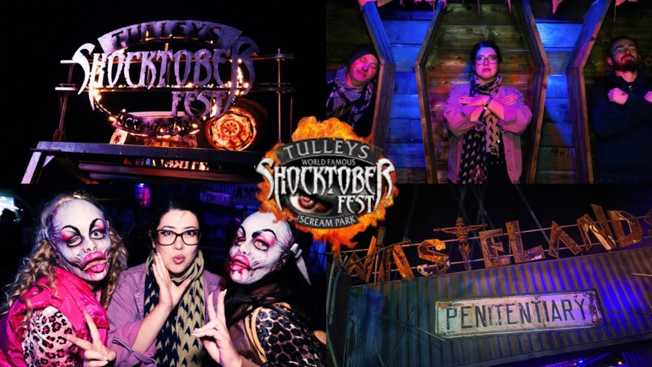 Tulley's Shocktober Fest 2025 | Inside the mazes! A screamingly awesome time!