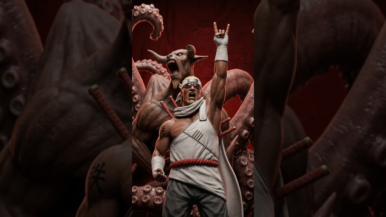ナルト】キラービーの激動の人生：八尾の人柱力 🐙🎤 | Killer Bee