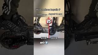 Angwatt t1 max vs ix7 pro #escooter #vs #suspension TROTINETTE ÉLECTRIQUE #youtubeshorts #rider