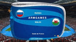 Ռուսաստան VS Ուելս Euro 2016 (PES 16)