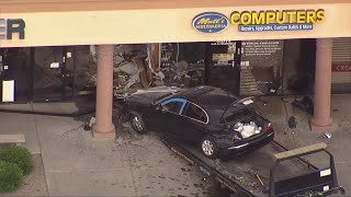 Car Slams Into Sun City Computer Shop