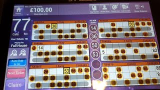 Live Bingo session at my local bingo hall (Judges), big WIN?!? Subscribe for more 😘-[session 1] screenshot 3