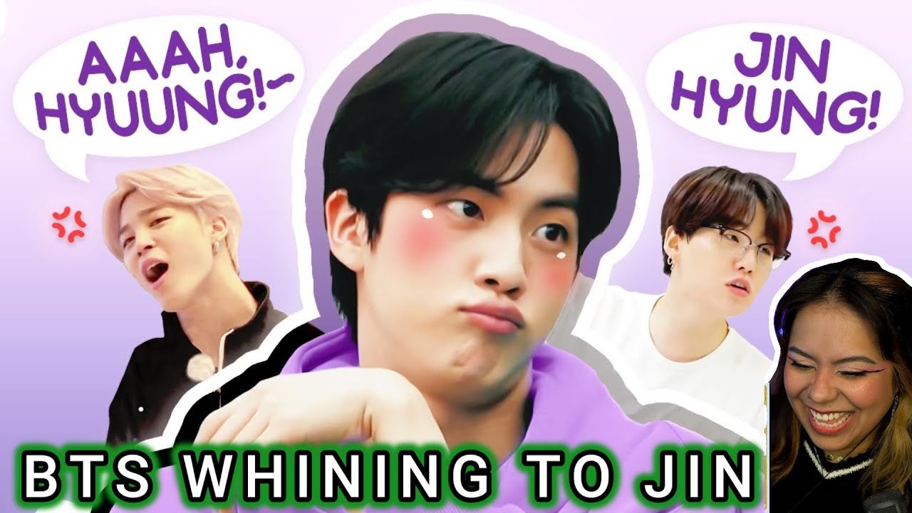 bts can't stop whining to their jin hyung | REACTION