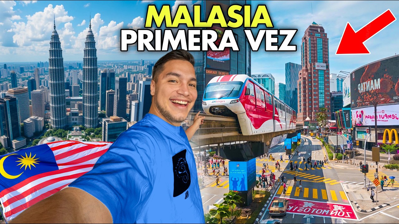 Nuestra PRIMERA VEZ en MALASIA 🇲🇾😱 ¡No esperábamos esto!