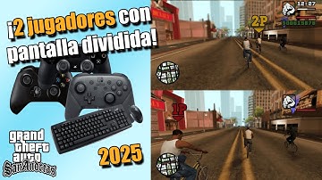 GUÍA DEFINITIVA para jugar de 2 jugadores GTA San Andreas PC | Tutorial 2025 (con pantalla dividida)